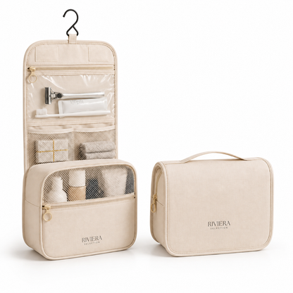 [COMPRE 2 E LEVE 4] Calça Feminina Cintura Alta em Tecido Canelado com Elastano + Necessaire Organizadora de Brinde